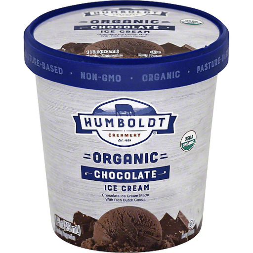 Humboldt Ice Cream, Organic, Chocolate