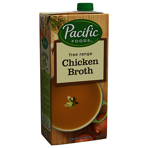 Pacific Foods Natural Free Range Chicken Broth 32OZ