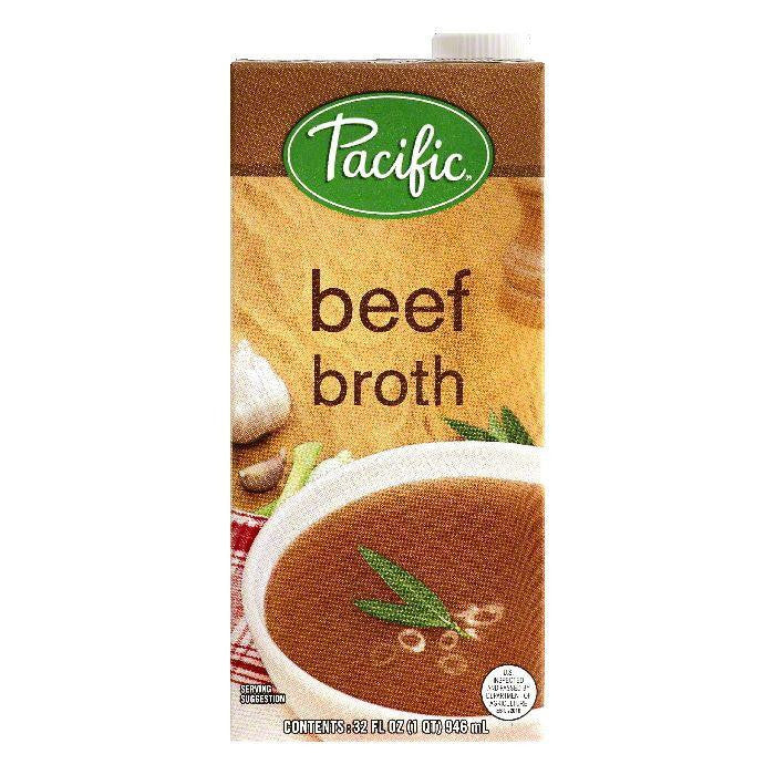 Pacific Foods Natural Broth – Beef – Case Of 12 – 32 Fl Oz