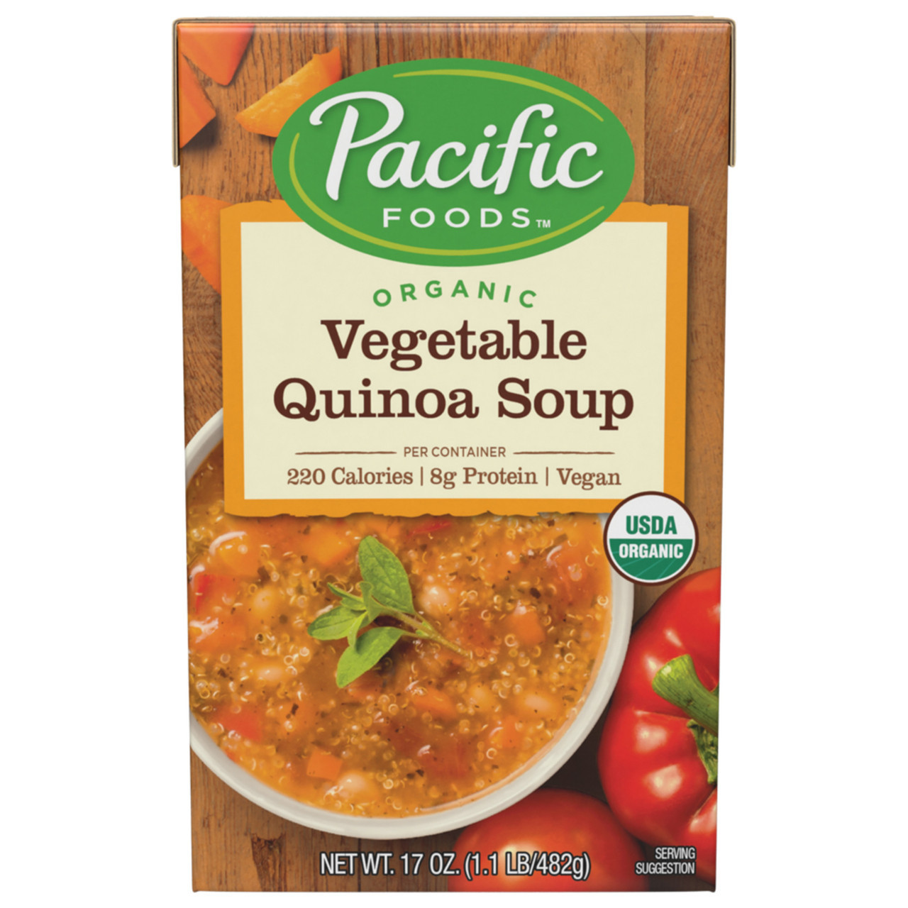 Pacific Foods Organic Vegetable Quinoa Soup - 17oz