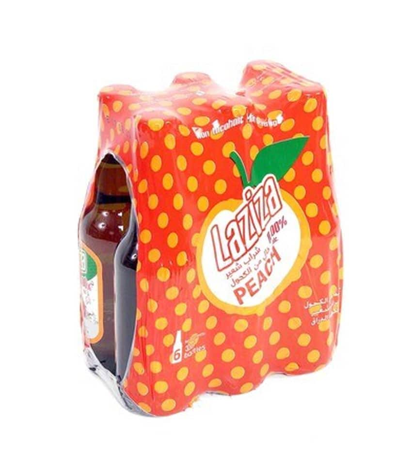 Laziza Beer No Alcohol Peach