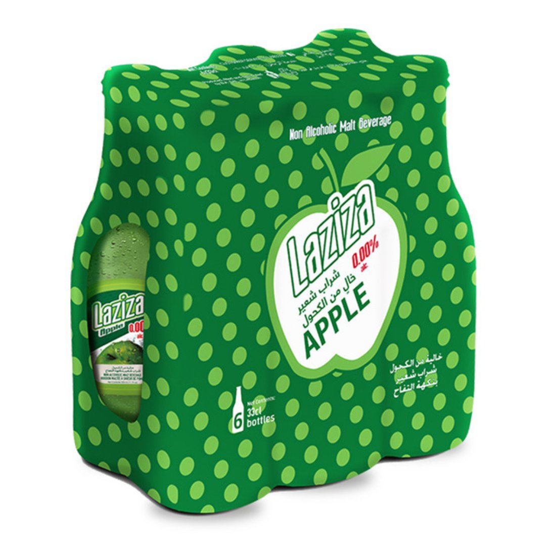 Laziza Apple Flavoured Non-Alcoholic Beer