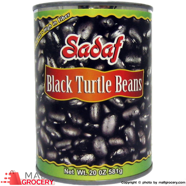 Sadaf Black Turtle Beans 20 Oz