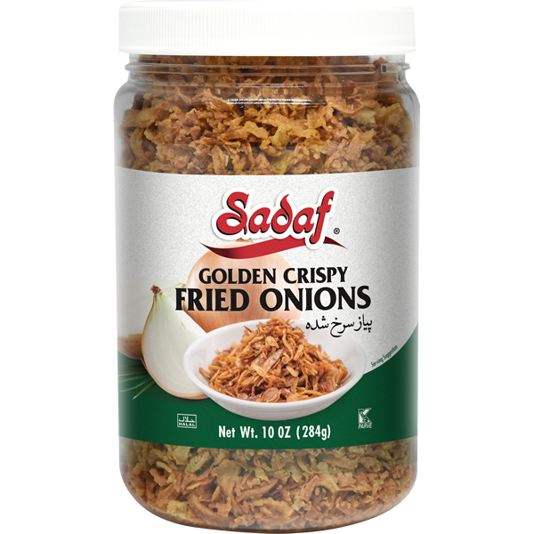 Sadaf Fried Onions Golden Crispy 10 Oz