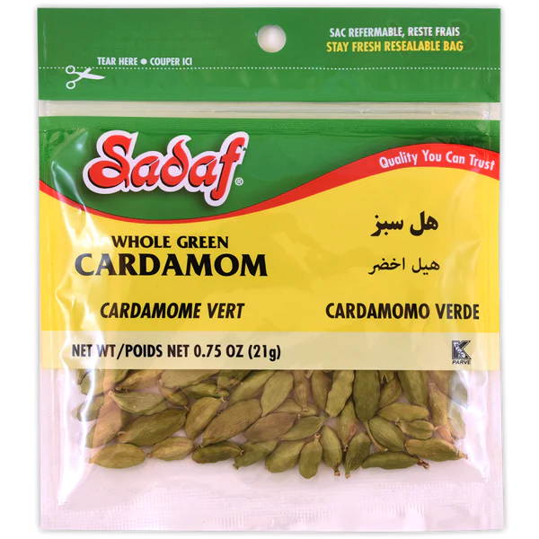 Sadaf Whole Green Cardamom
