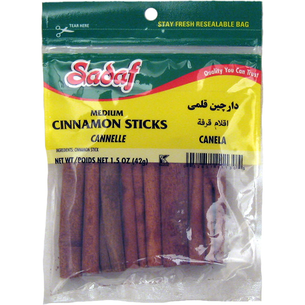 Sadaf Medium Cinnamon Sticks 1.5 Oz