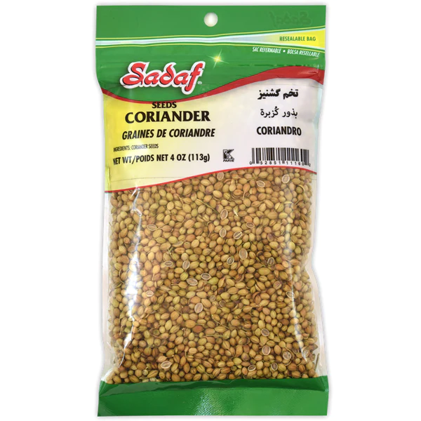 Sadaf Coriander Seeds 4 Oz