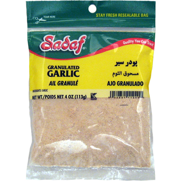 Sadaf Granulated Garlic 4 Oz