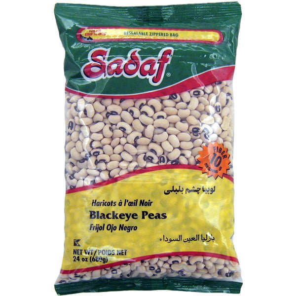Sadaf-Black Eye Peas 24 Oz 680 Gr