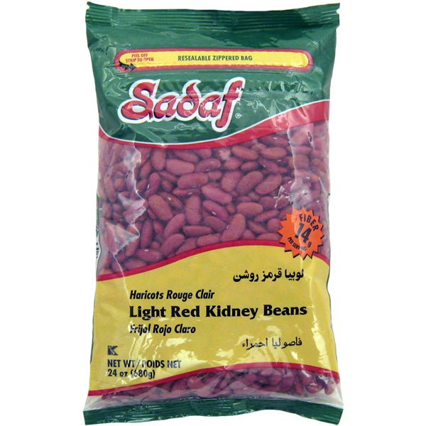 Sadaf Light Red Kidney Beans 24 Oz 680 Gr