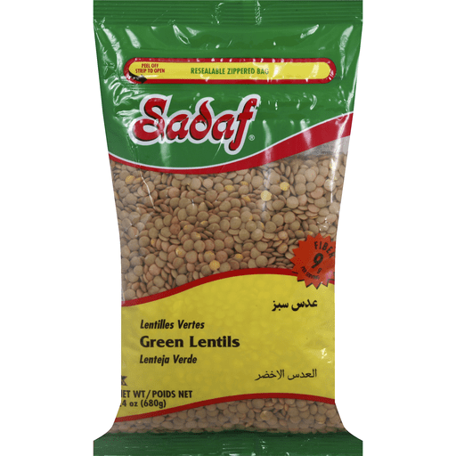 Sadaf Green Lentils