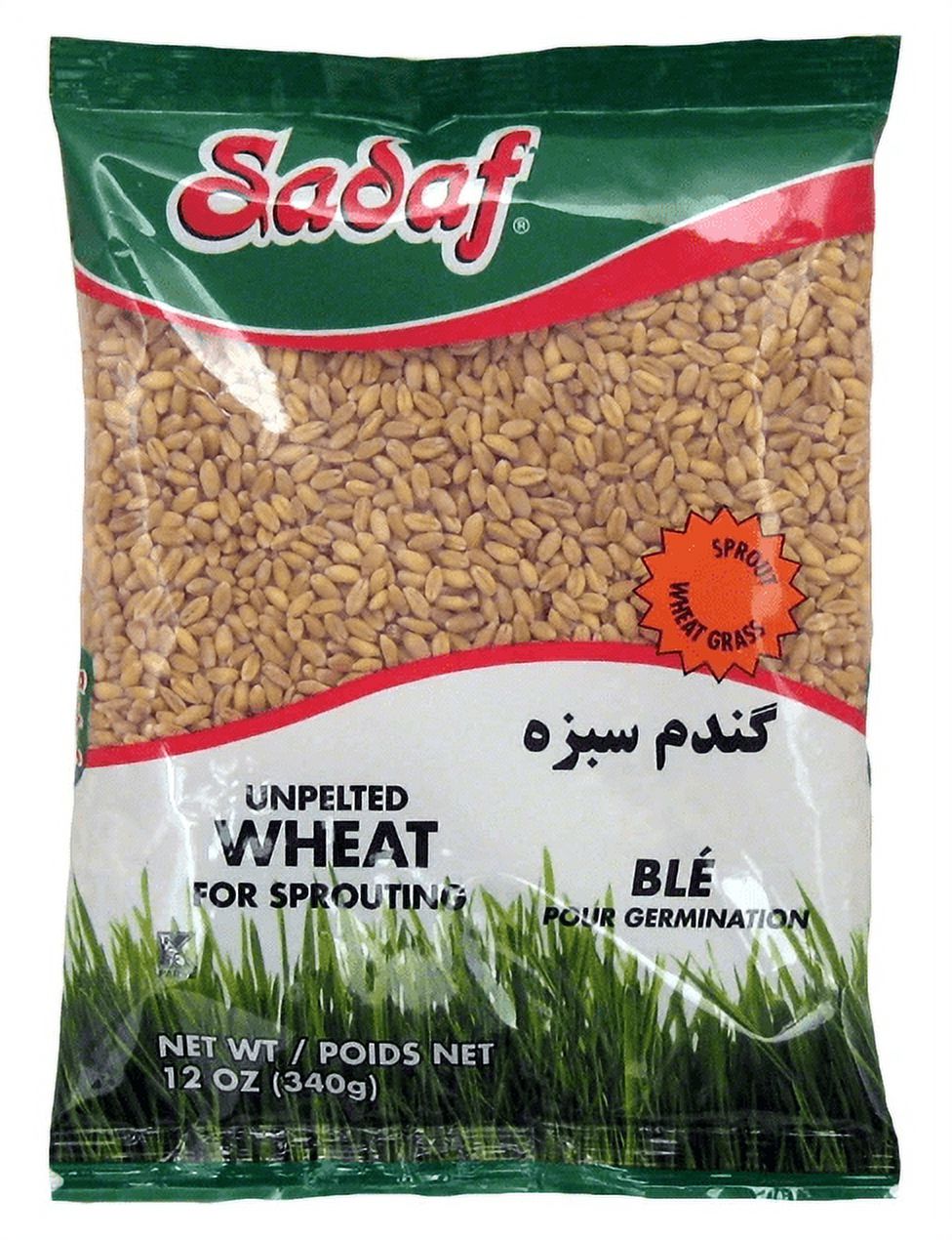 Sadaf Unpelted Wheat - 12 Oz