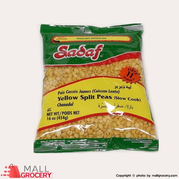 Sadaf Yellow Split Peas Slow Cook 16oz