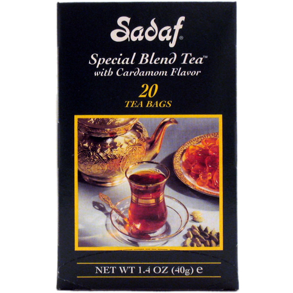 Sadaf Special Blend Tea With Cardamom Flavor, 1.4 Ounce