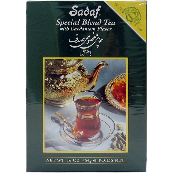 Sadaf Special Blend Tea With Cardamom 16 Oz