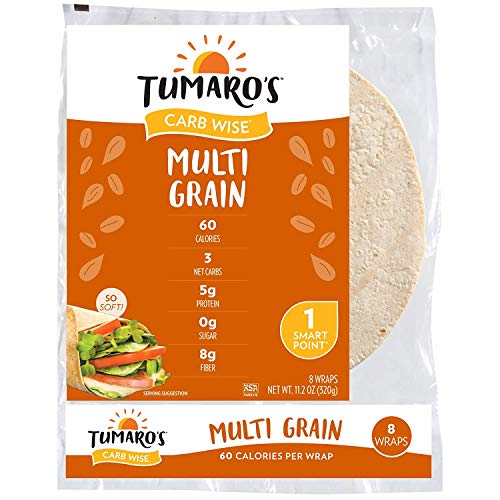 Tumaro S Multi Grain Carb Wise 8 Wraps 11.2 Oz Each KSA Kosher Pareve