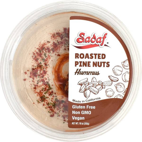 Sadaf Roasted Pine Nuts Hummus