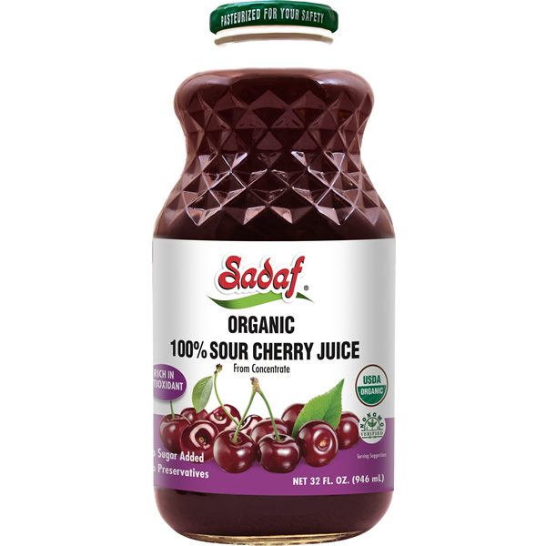 Sadaf Organic Sour Cherry Juice 32 Oz
