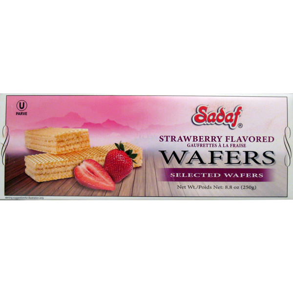Sadaf Wafer Strawberry 250 G