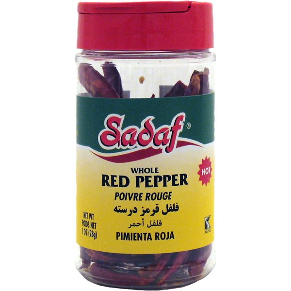 Sadaf Whole Red Pepper 1 Oz