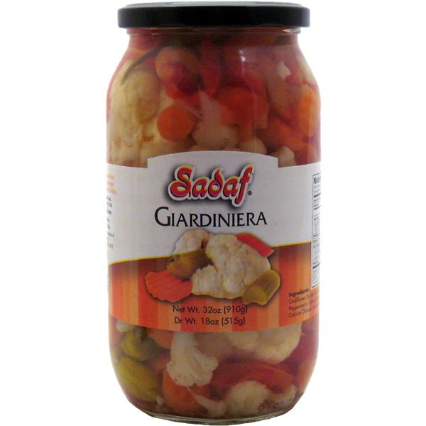 Sadaf Giardiniera Imported 32 Oz