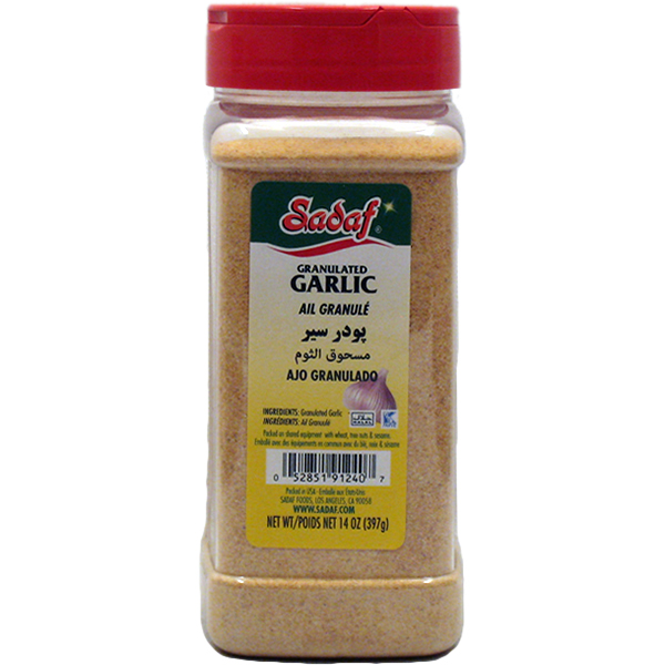 Sadaf Garlic Granulated 14 Oz