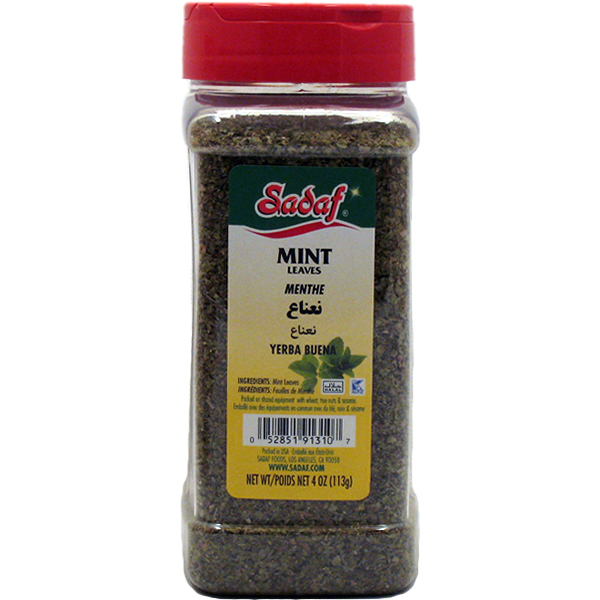 Sadaf Mint Leaves Cut 4 Oz