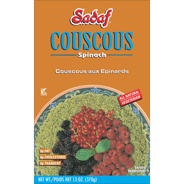 Soofer Co. Inc. Sadaf Couscous Spinach