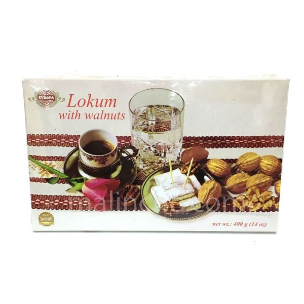 Evropa Lokum With Walnut 400g