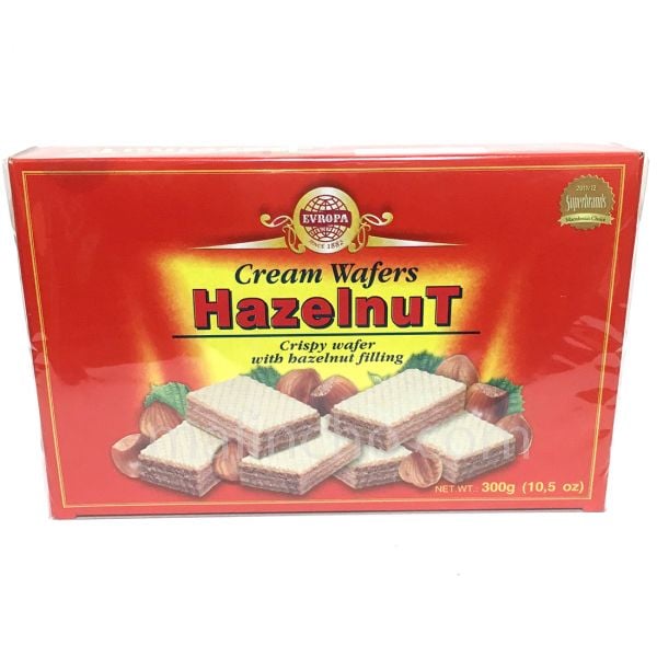 Evropa Wafers Hazelnut 300g