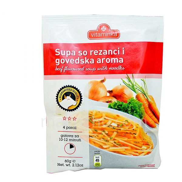VITAMINKA Beef Soup 60g