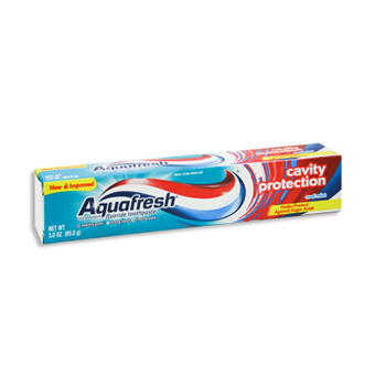 Aquafresh Cavity Protection Fluoride Toothpaste, Cool Mint 3 Oz