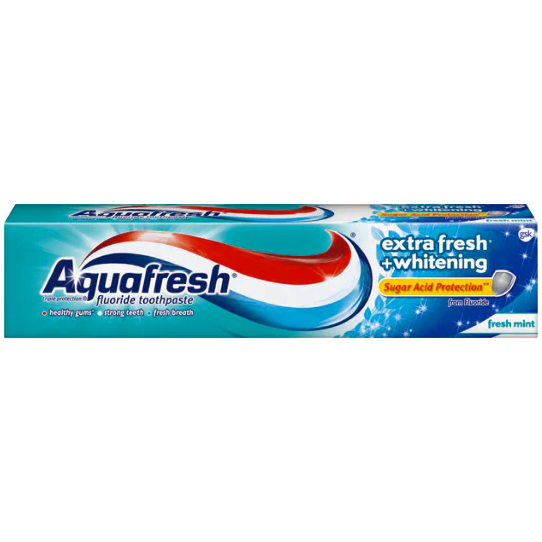 Aquafresh Extra Fresh Plus Whitening Toothpaste 3.00 Oz