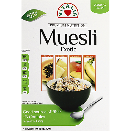 Vitalia Muesli, Exotic 10.58 Oz