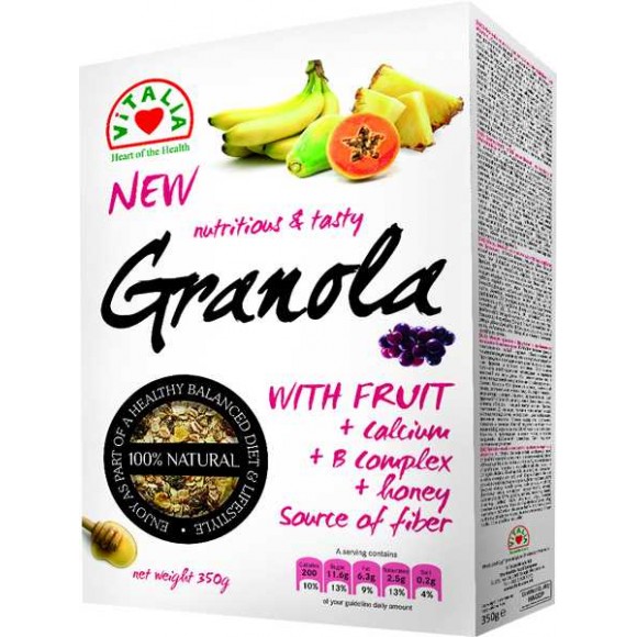 Granola With Fruit Vitalia 350g