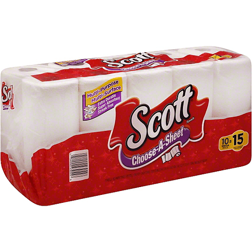 Scott Sheet Towels Mega Rolls 10