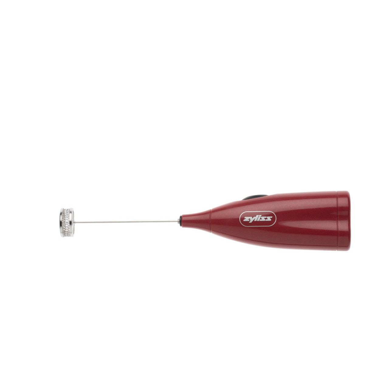 Zyliss Handheld Electric Milk Frother, Red