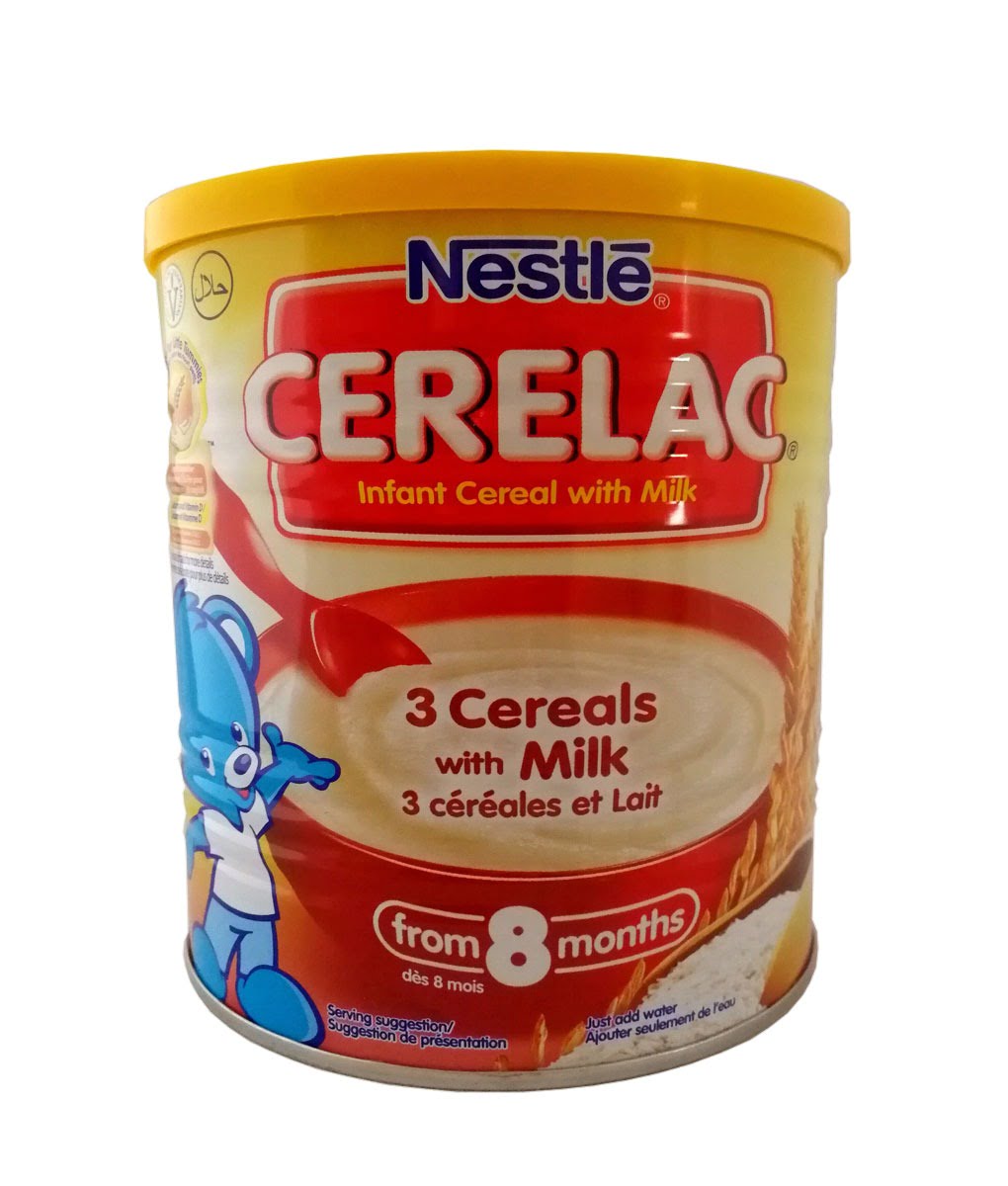 Nestle 3 Cereals With Milk Baby Cereal