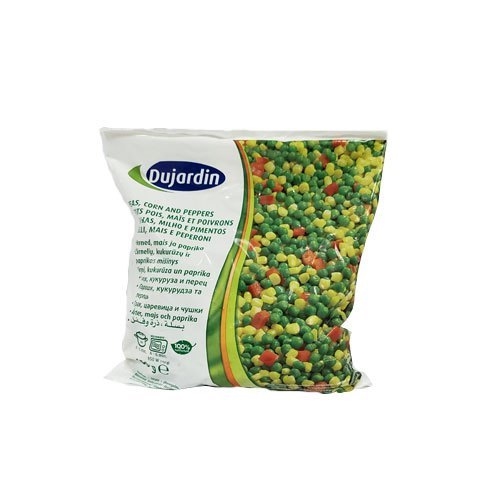 Dujardin Frozen Vegetables, Peas, Corn & Pepper, 450g