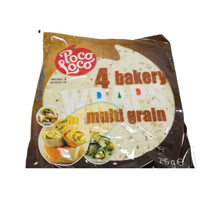 Poco loco Wraps Multi Grain