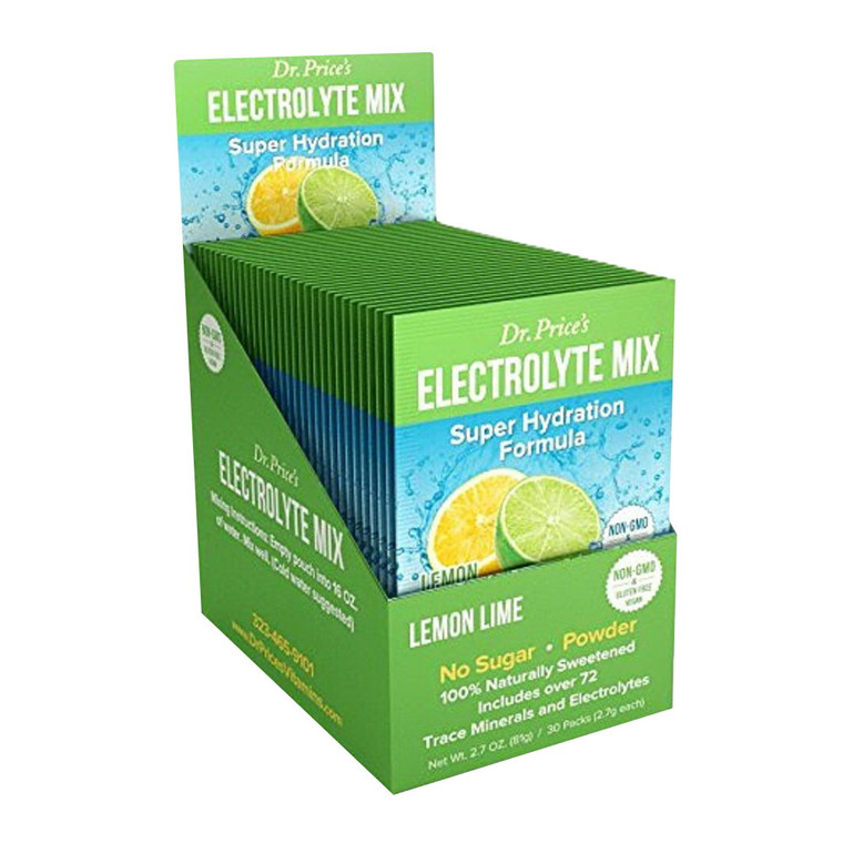 Dr. Price's Vitamins Lemon Lime Super Hydration Formula Electrolyte Mix