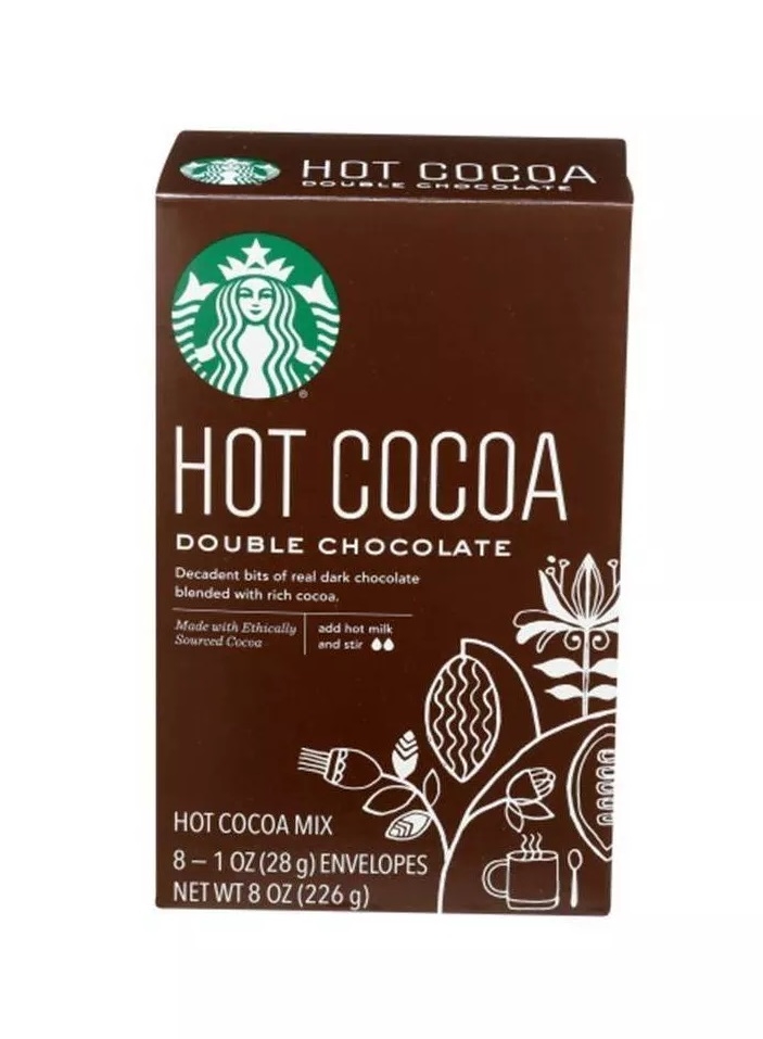 Starbucks Double Chocolate Hot Cocoa Mix - 8ct