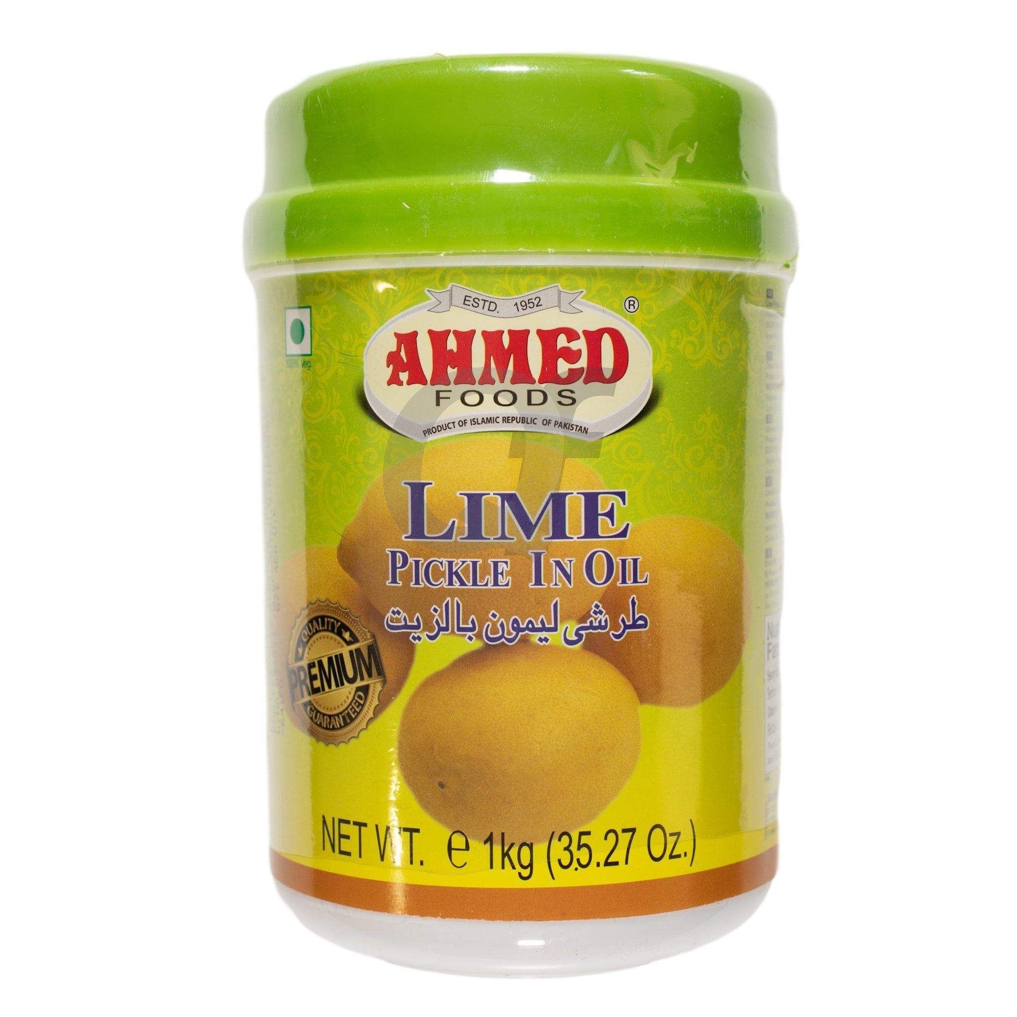 Ahmed Lime Pickle In Oil 6 X 1 Kg
