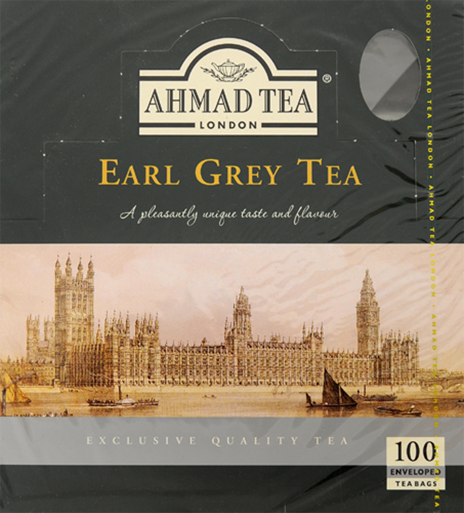 Ahmad Tea Earl Grey, Enveloped Bags