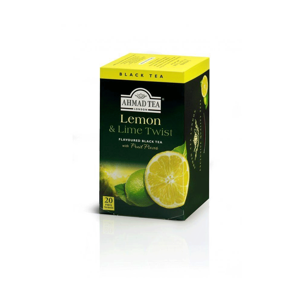 Ahmad Tea Lemon And Lime Twist 20 Bags