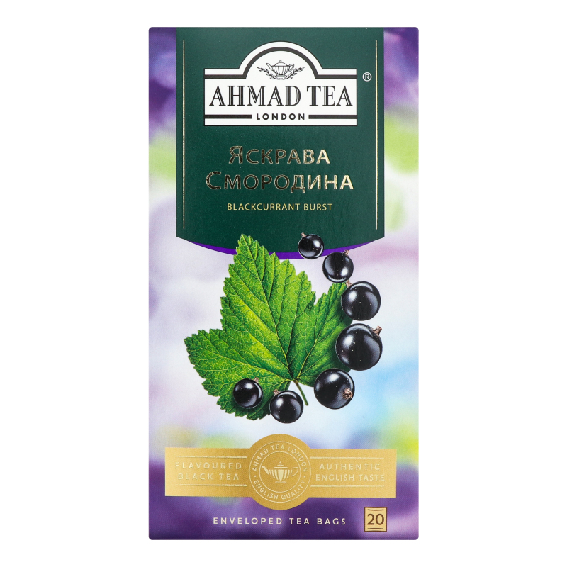 Ahmad Tea Blackcurrant Burst Black 40g