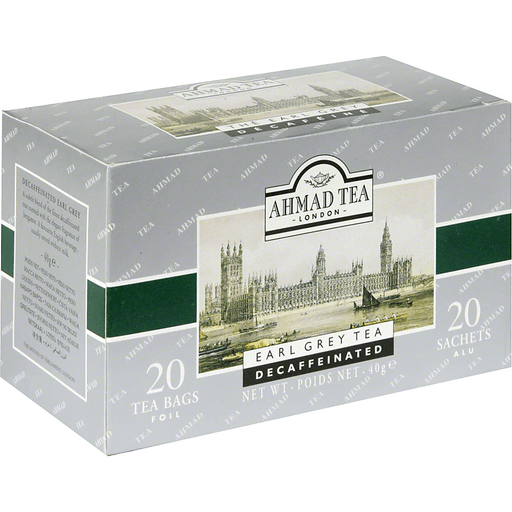 Ahmad Tea 20ct Decaffeinated Earl Grey