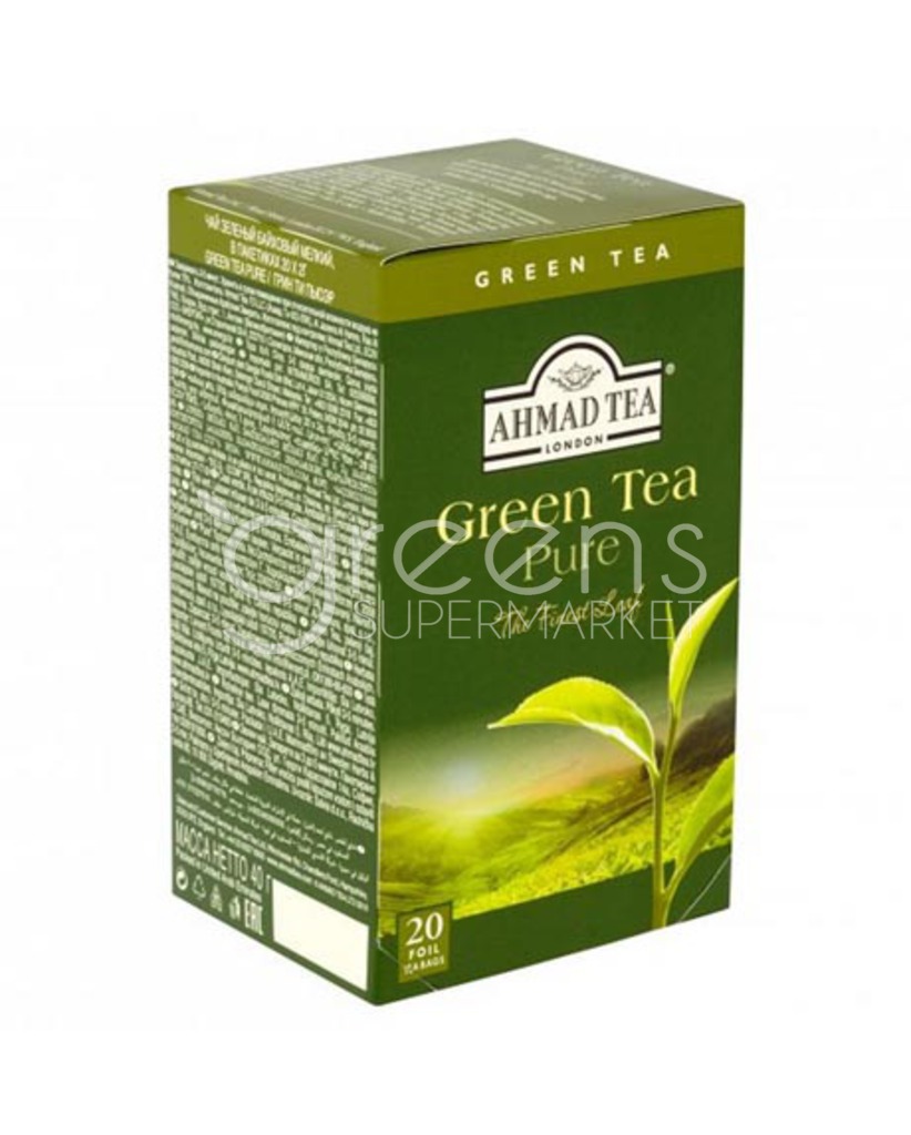 Ahmad Tea Green Pure Bags