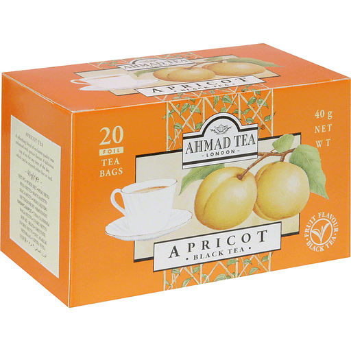 Ahmad Tea Apricot Sunrise , Bags, 20-Count Boxes