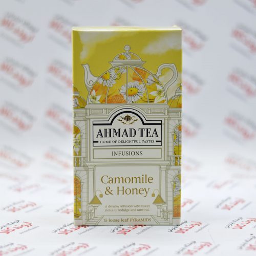 Ahmad Camomile Honey 15 Pyramid Bags